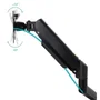 Tooq LP1334TNR-B Soporte de Escritorio Blanco para Monitor 13''-34''